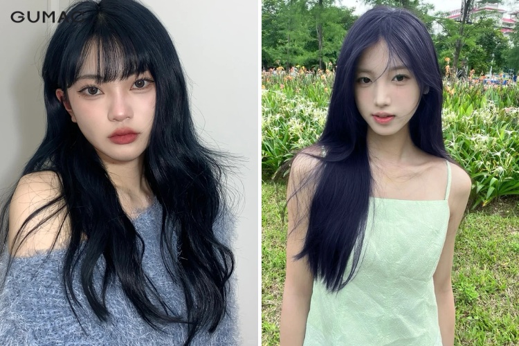 mau toc khong can tay